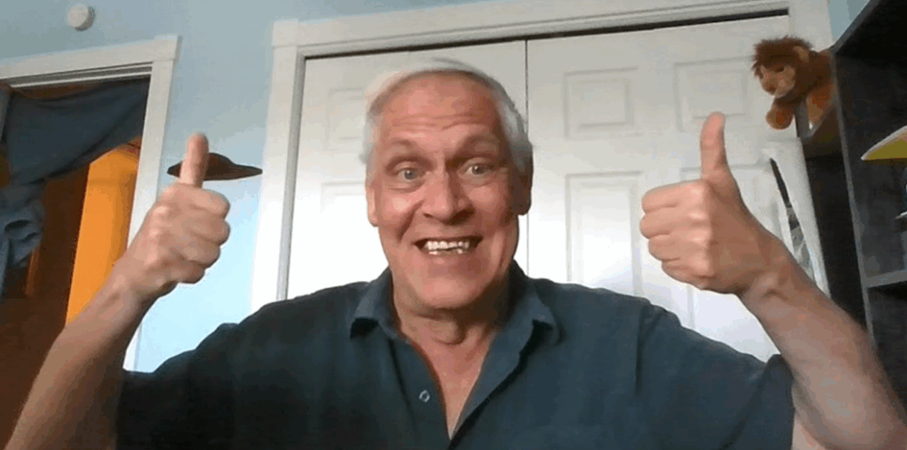 Semi-retired Life-work Balance. A-OK! Two Thumbs Up