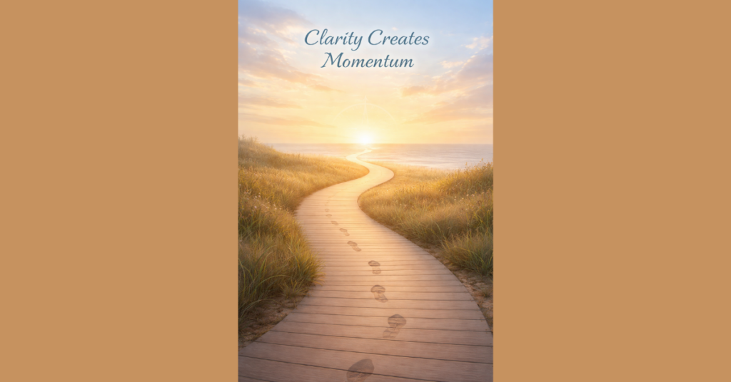 clarity creates momentum