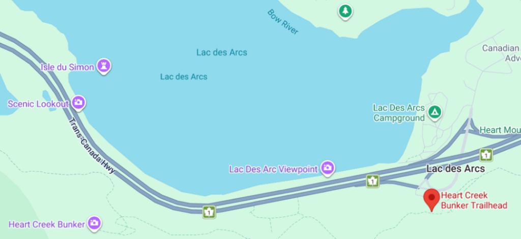 Lac des Arcs bunker hike